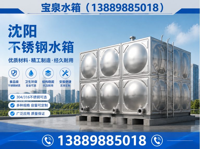 沈北新区不锈钢水箱展示图