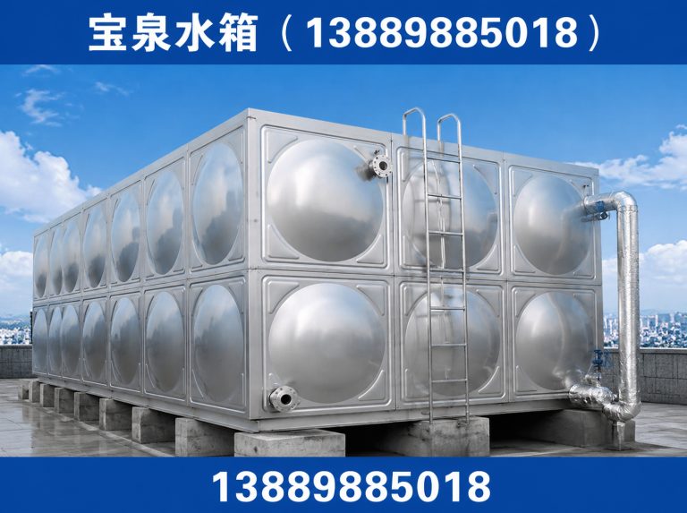 沈北新区组合式不锈钢水箱展示图
